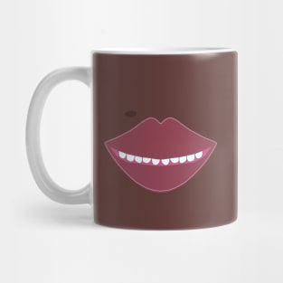 Beauty Spot Smile Mouth Mug